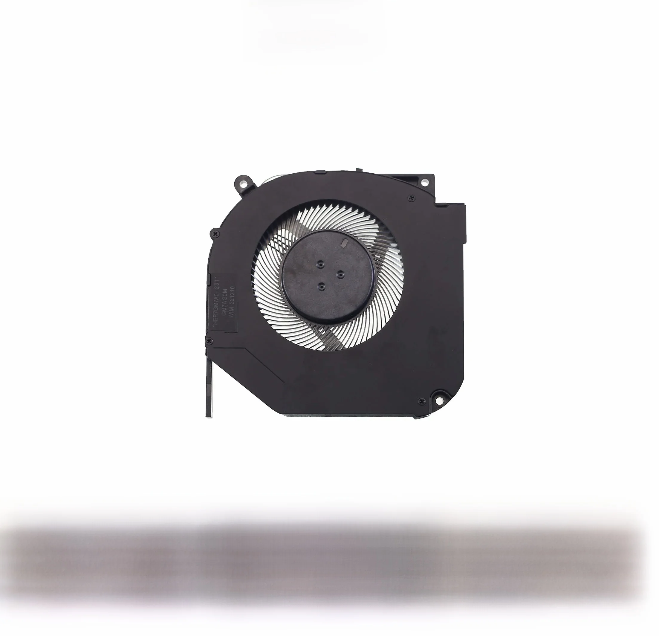 Ventilateur de refroidissement CPU pour ordinateur portable EGC-80111S1-0AH DC5V 2.5W 4 broches pour Schenker XMG Neo 15 THER7GM7A0-2911 de jeu GM7AG0M WINMA