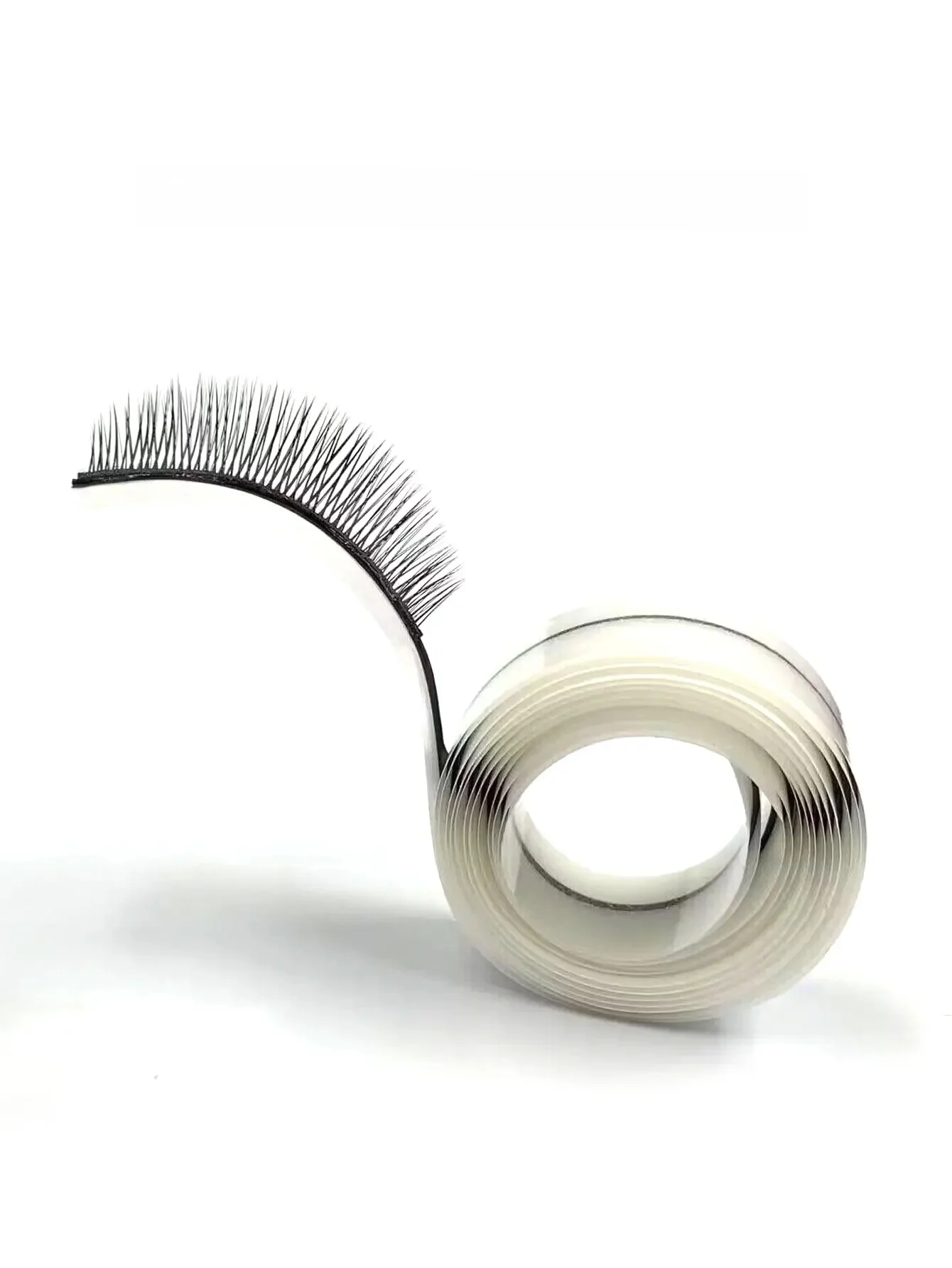 Bandes de colle noires, rouleau de 1 mètre, outils de maquillage auto-adhésifs, étanche, réutilisable, sans colle, bande de colle pour faux-cils