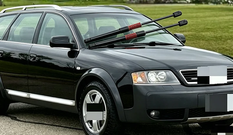 

500 мм, 2 шт. задних газовых амортизаторов с пружиной для Audi A6 C5 Avant (4B5 4B6) универсал 1997-2005, упоры для подъема задней двери багажника