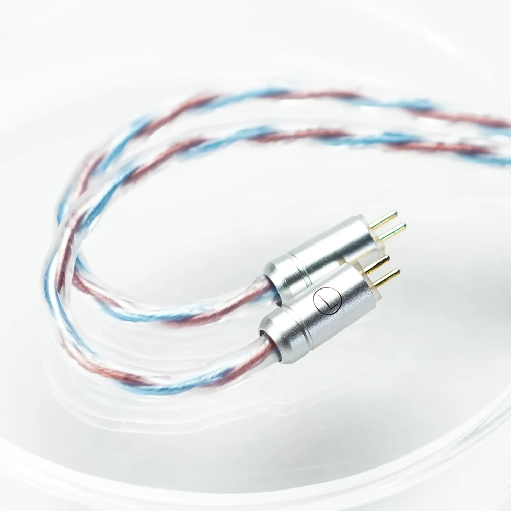 JUZEAR Flare Earphone Upgrade Cable 6N SPOCC+SCCW Hybrid Defiant Original 3.5mm+4.4mm Replaceable Cable image 5