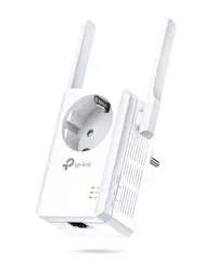 TP-Link TL-WA860RE Range Extender, 300 Mbps N Wireless Plug Socket Dual Antenna Range Extender