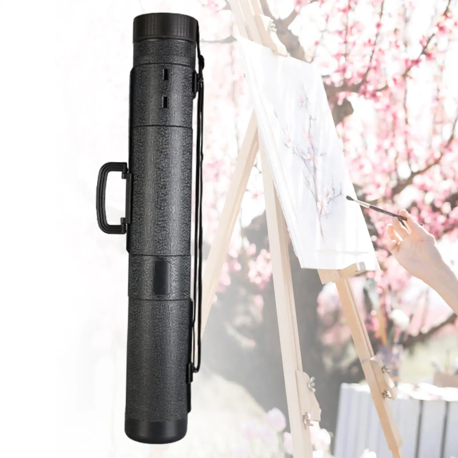 Art Tube Fishing Rods Storage Tube Waterproof Protective Extendable Poster Tube for Draftings Blueprints Scrolls Artworks