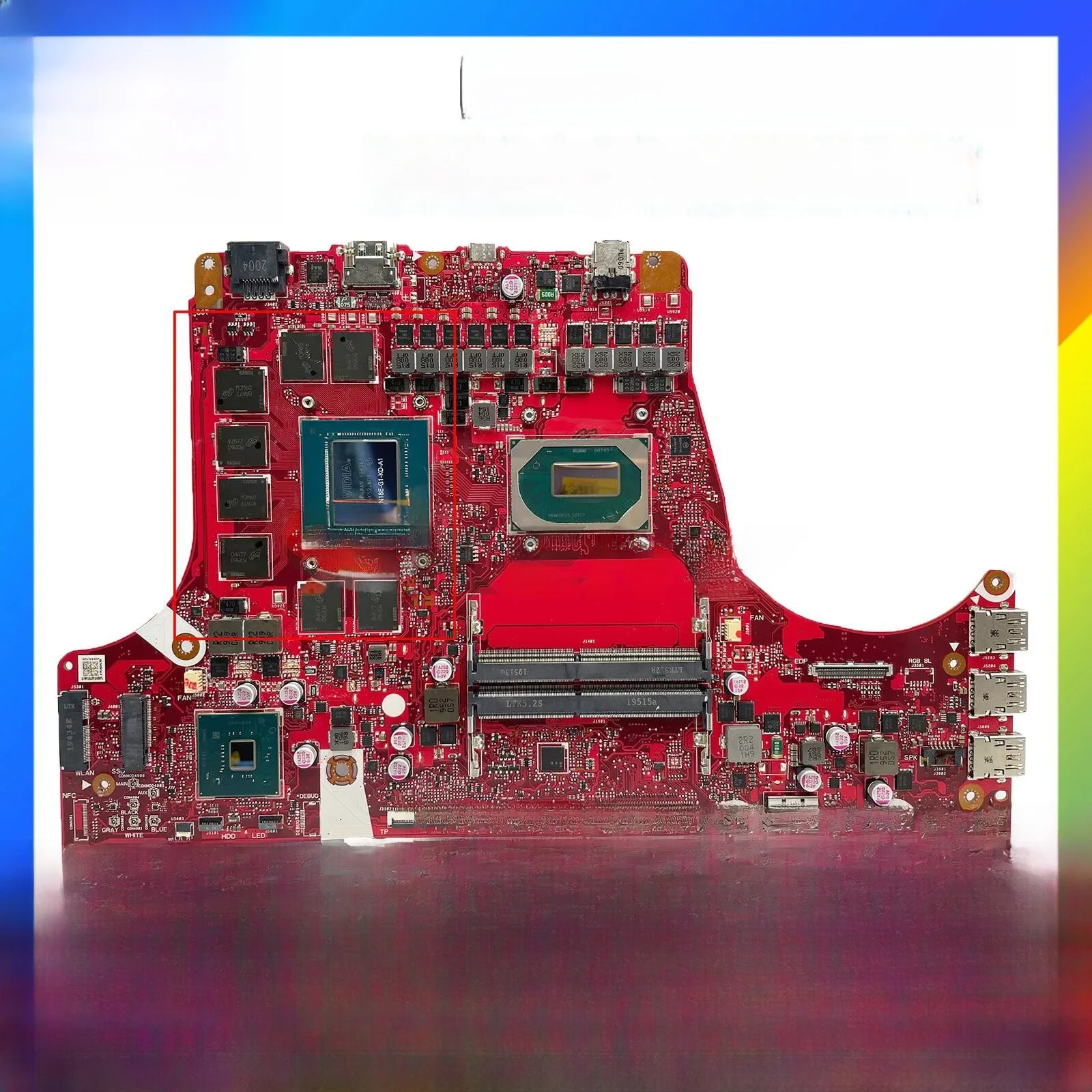 Shenzhen Carte Mère Pour ASUS ROG Strix S5D S7D G731G G731GU G731GW G731G G531G Ordinateur Portable Carte Mère i5i7 GTX1660Ti RTX2060 RTX2070