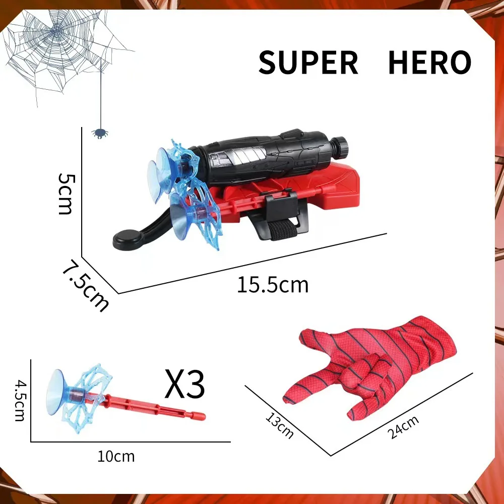 Disney Spiderman jongen Zender speelgoed Anime Figuur Pols Launcher ML Legends Spiderman Shooters Speelgoed Spider Man Gift kinderen Speelgoed