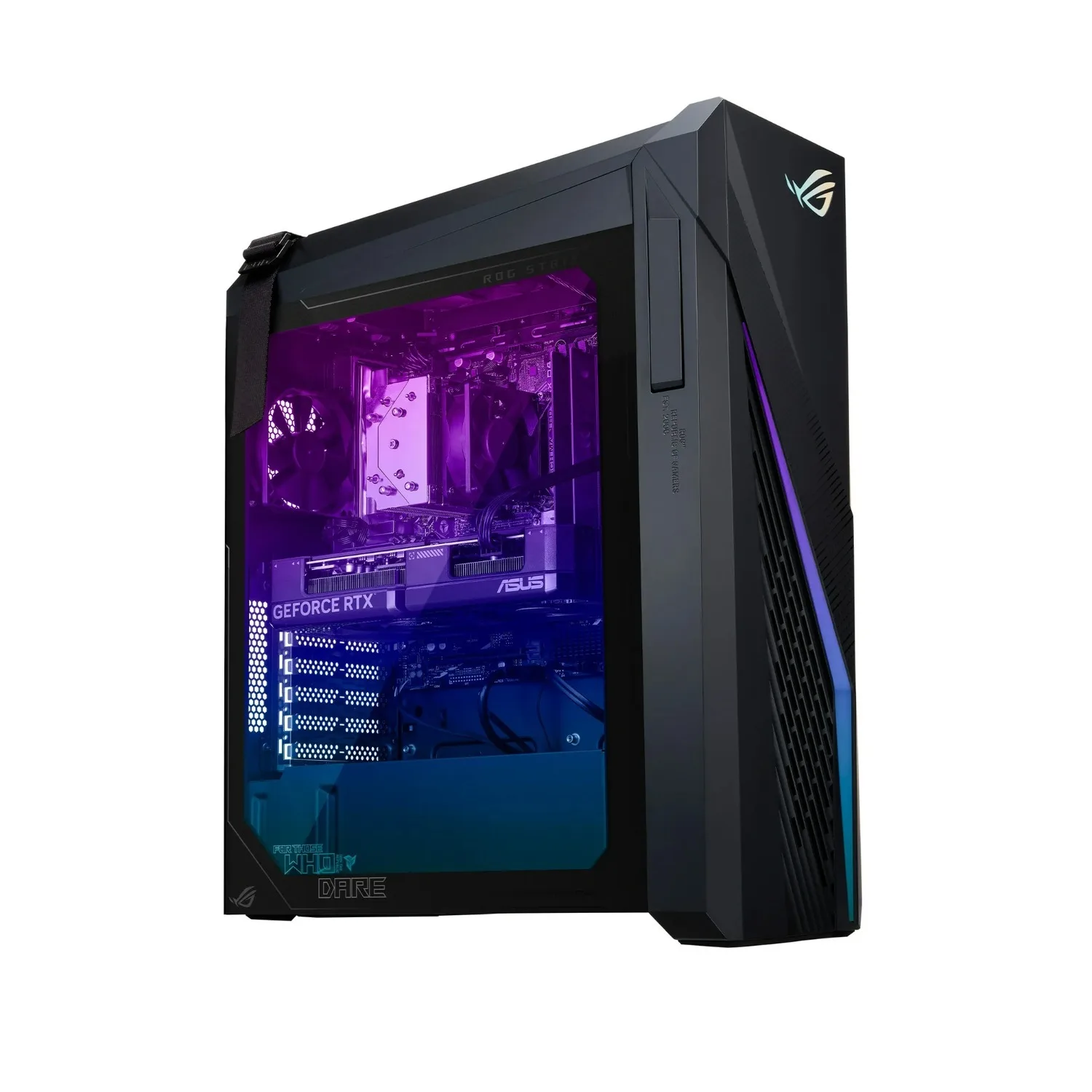 Desktop para jogos ASUS ROG G16CH, Intel Core i7-13700KF, NVIDIA GeForce RTX 4070 DUAL, 16 GB de RAM, SSD de 1 TB, Windows 11 Home