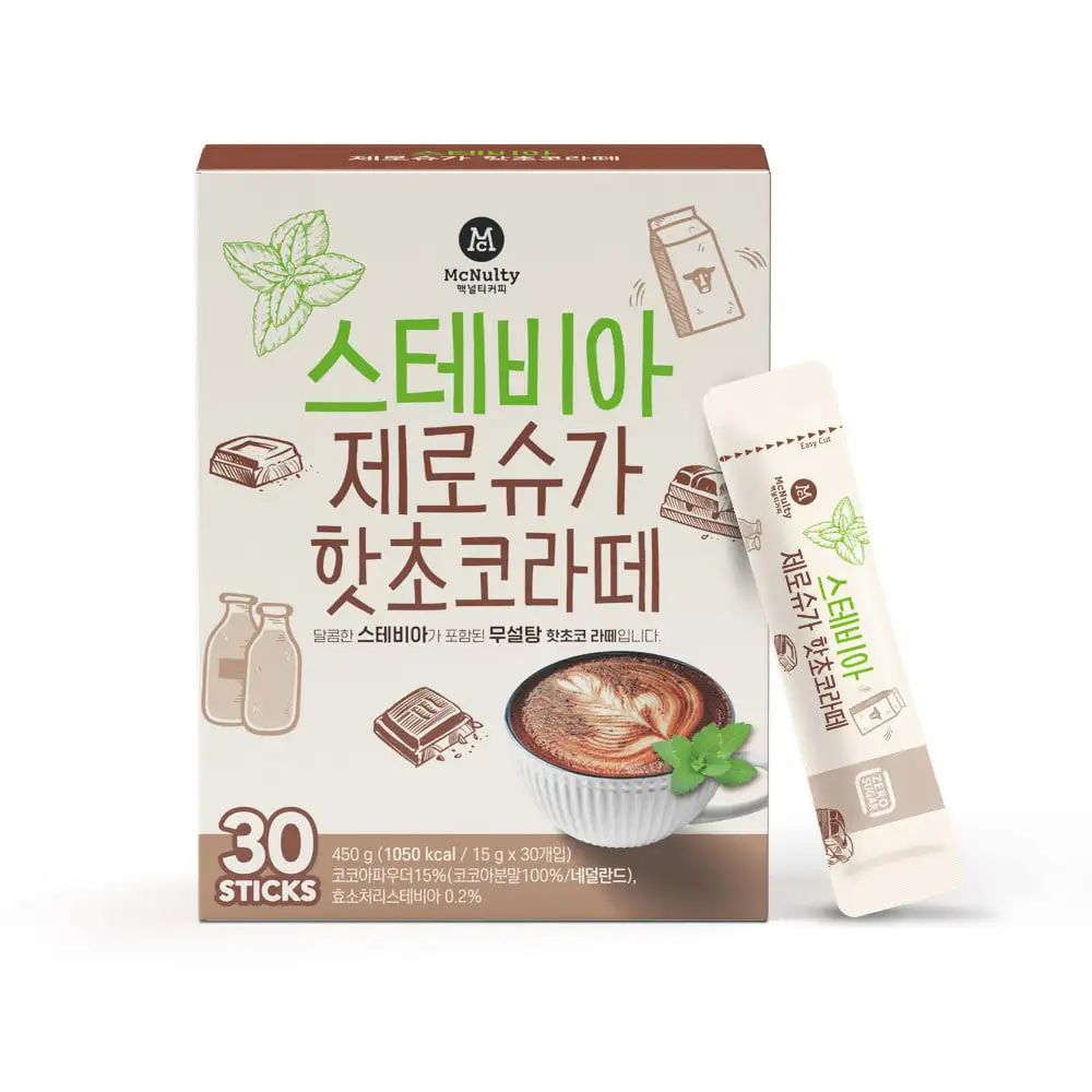 Mcnalty Stevia Zero Schuga Hot Chocolate 30 Pieces