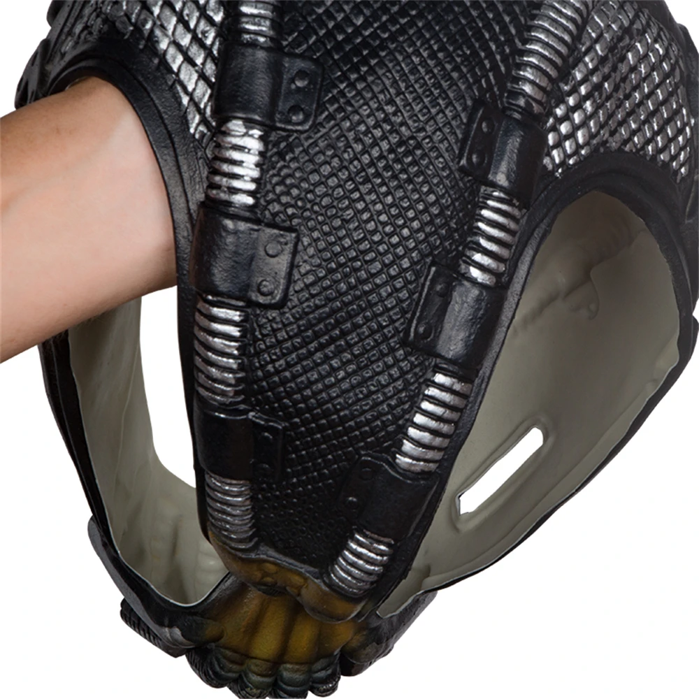 Villain Bane Mask Movie Cosplay Latex Mask Halloween Carnival Party Role Play Costumes Head Cover Horror Mask Party