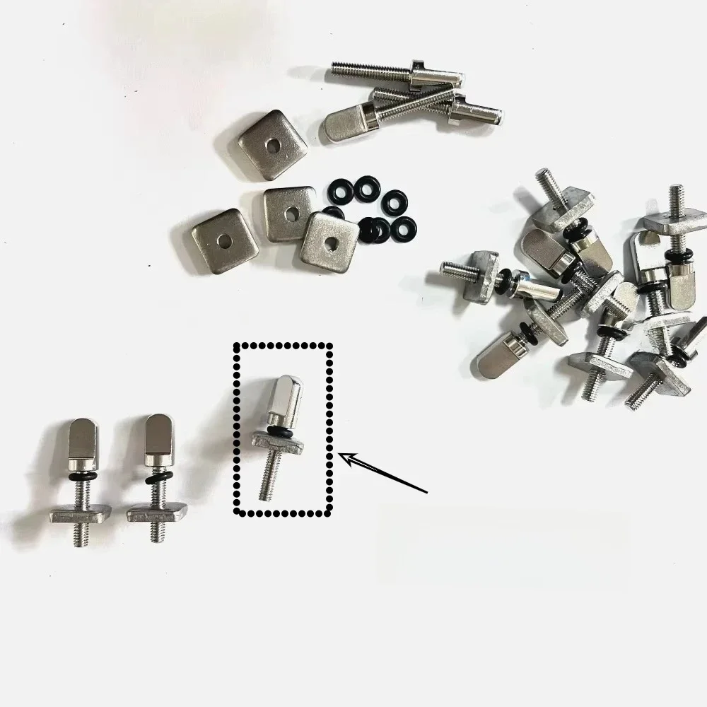 Pièces de rechange de vis 1/2/5, vis de gouvernail d'aileron de queue de planche de surf, vis de connexion de planche à pagaie de course torsadée à la main en une seule pièce