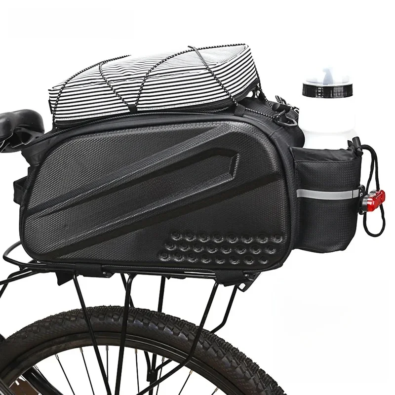 AliExpress BUCKLOS Large Bicycle Saddle Bag Big Capacity Bicycle Carrier Bag Bike Tail Rear Bags Waterproof Cycling Trunk Luggage Shoulder Handbag