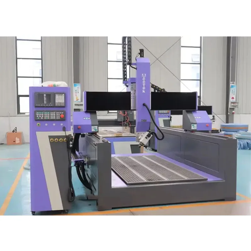 Afbeelding 3: Fabriekslevering 5-assige 4-assige CNC-routerfreesmachine voor het maken van MDF-mallen van polystyreenhout