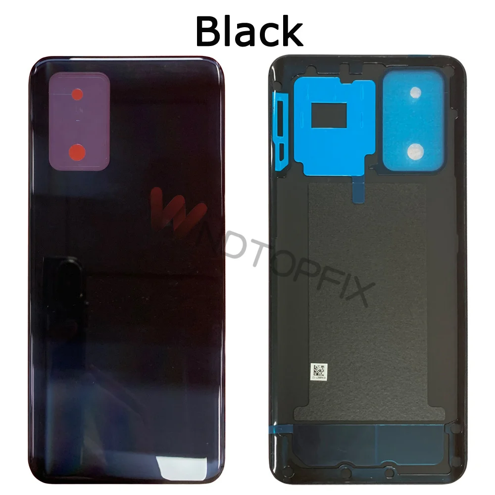 Imagem -02 - para Realme gt Neo 2t Tampa da Bateria Traseira Caixa de Vidro Rmx3357 para Realme gt Neo2t Tampa Traseira Peças de Reposição 6.43 Novo