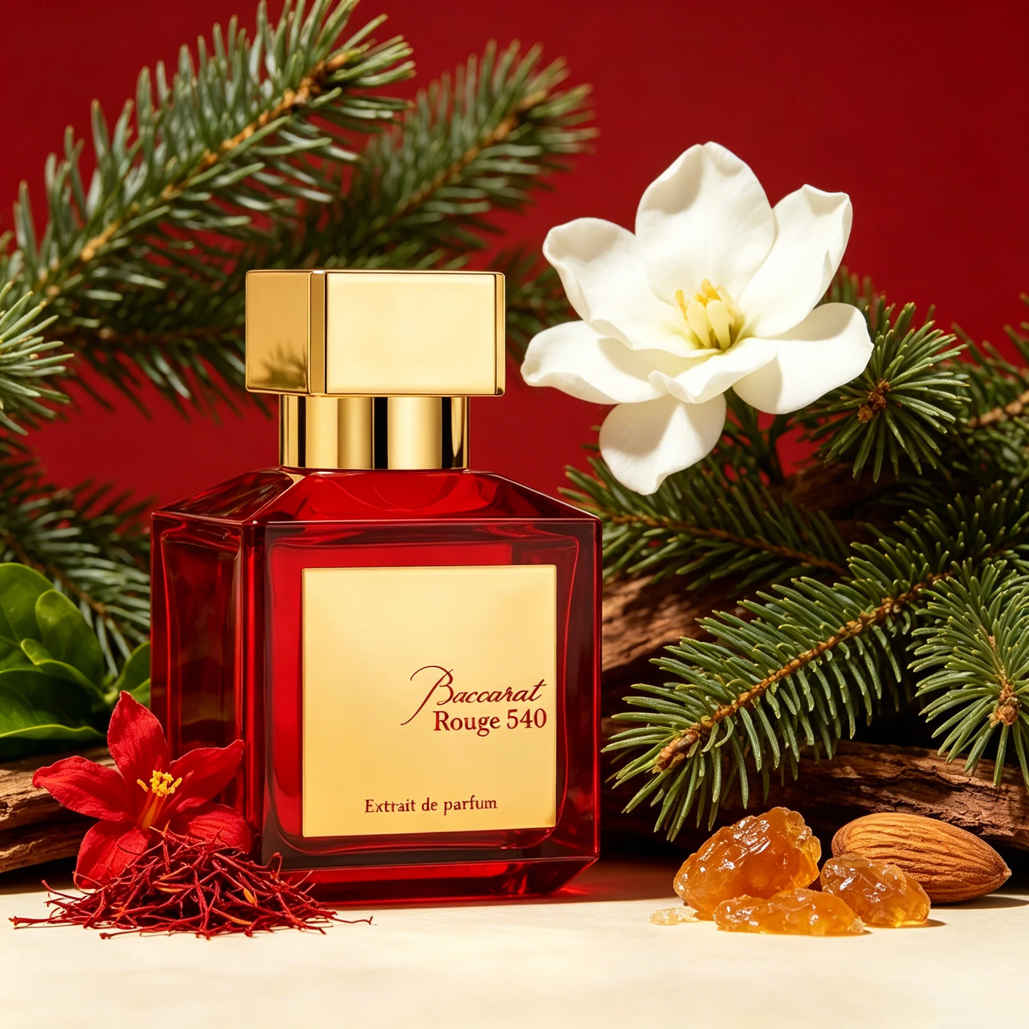 Spray de parfum oriental audacieux – 540 |   Mélange floral d'ambre riche et sucré |   Parfum longue tenue haute intensité pour hommes et femmes