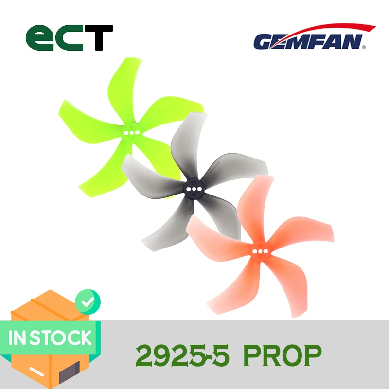 

Gemfan 2925-5 Blade Propeller Flash Props for RC FPV Racing Freestyle 2925 5 Long Range Drones Parts set of 4