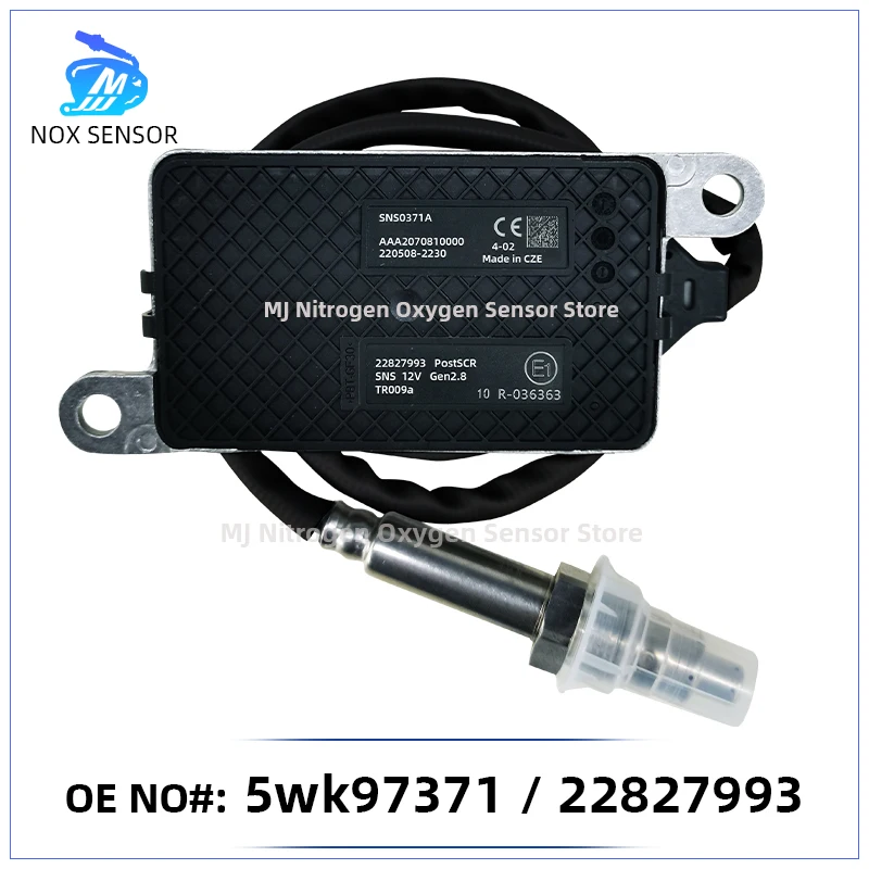 22827993 5WK97371 A2C11879500 Original New Nitrogen Oxygen NOx Sensor For Volvo Truck EURO 6 FH4 FM4 24V FE FH FL NH FM420 FM460