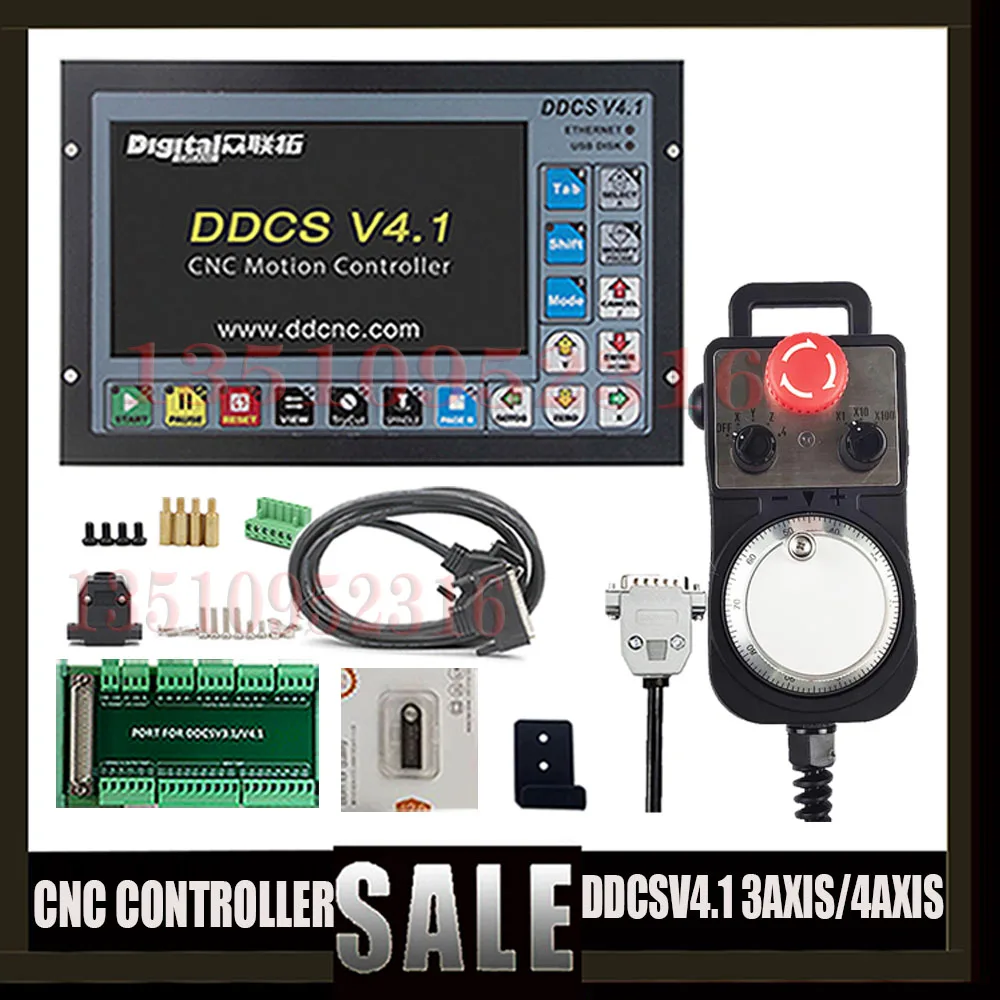 

The Latest Ddcsv3.1/Ddcsv4.1 Independent Motion Controller, Offline, Support 3/4 Axis Usb Cnc Controller Usb Interface