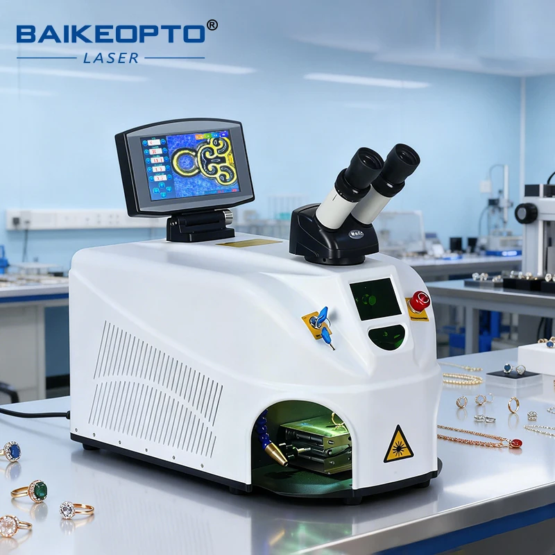 200W Mini Laser Welding Soldering Machine for Gold Silver Copper High Precision Stainless Steel Spot Welding Factory New  Model