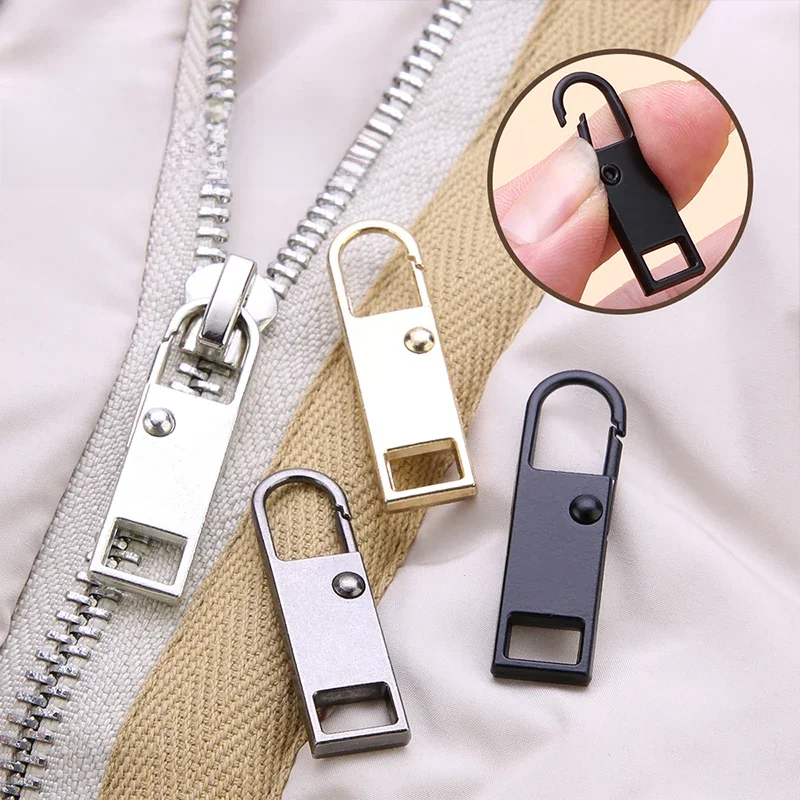 Extracteur de fermeture éclair amovible 4 pièces, sac à dos en jean, veste, vêtements, chaussures, bottes, accessoires de fermeture éclair de remplacement, outils de couture