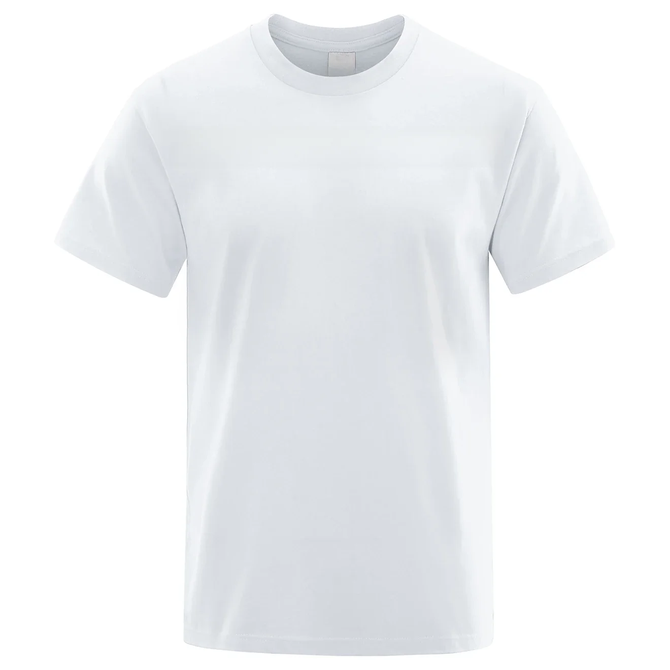 T-Shirt passen Sie Ihre Logos an und kontaktieren Sie uns (Sommer Baumwolle T-Shirt übergroße atmungsaktive Kurzarm hochwertige Marken oberteile)