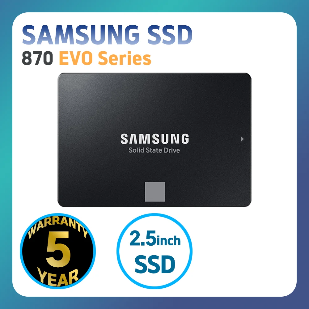 [SCNC] Samsung Samsung 870 EVO Series SSD 2.5 '250GB, 500GB, 1TB, 2TB, 4TB