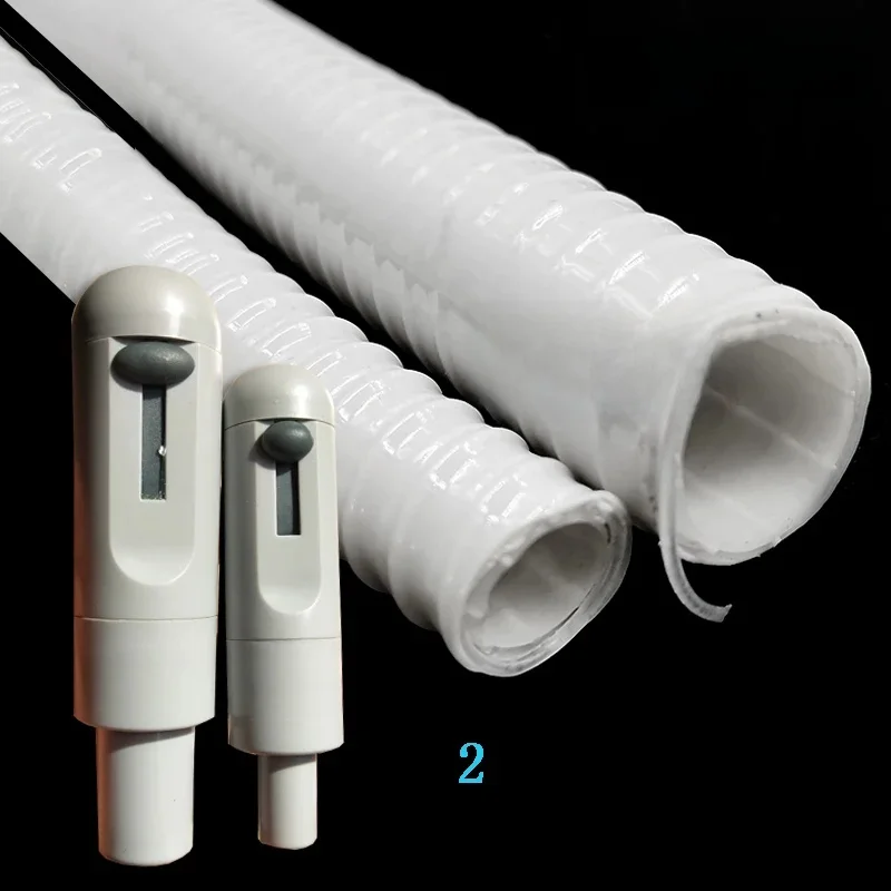 2 mètres dentaire fort faible Tube d'aspiration tuyau tuyaux pour dentiste chaise Turbine unité Odontologia dentisterie matériel Dentista