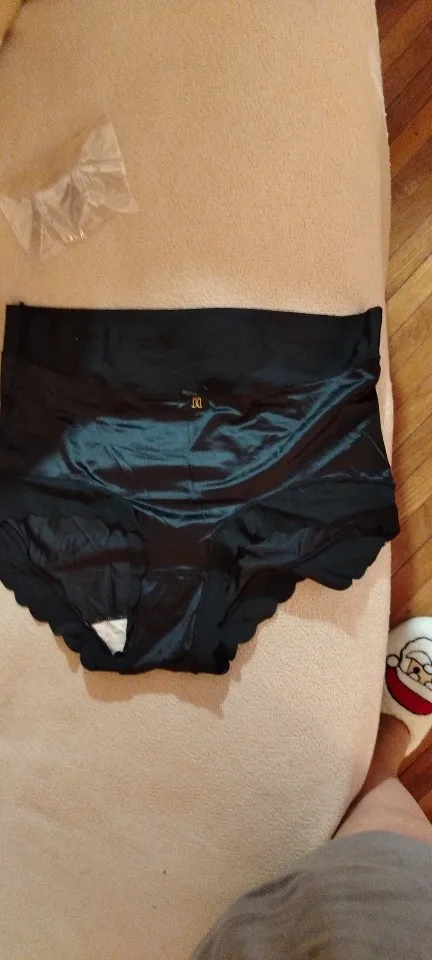 Silk Panties Nice Briefs Soft Underwear Women's Mid rise Elegance Girls Sexy Lingerie photo review