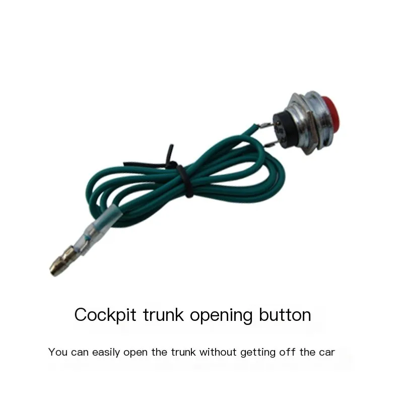 Universal car trunk release kit Auto tail box trunk opener motor electric motor With  English instructions