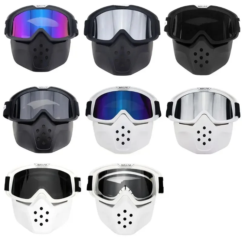 AliExpress DUUTI Motorcycle Goggle Face Mask Detachable Motocross Eyewear for Riding Skiing Snowmobile Cycling