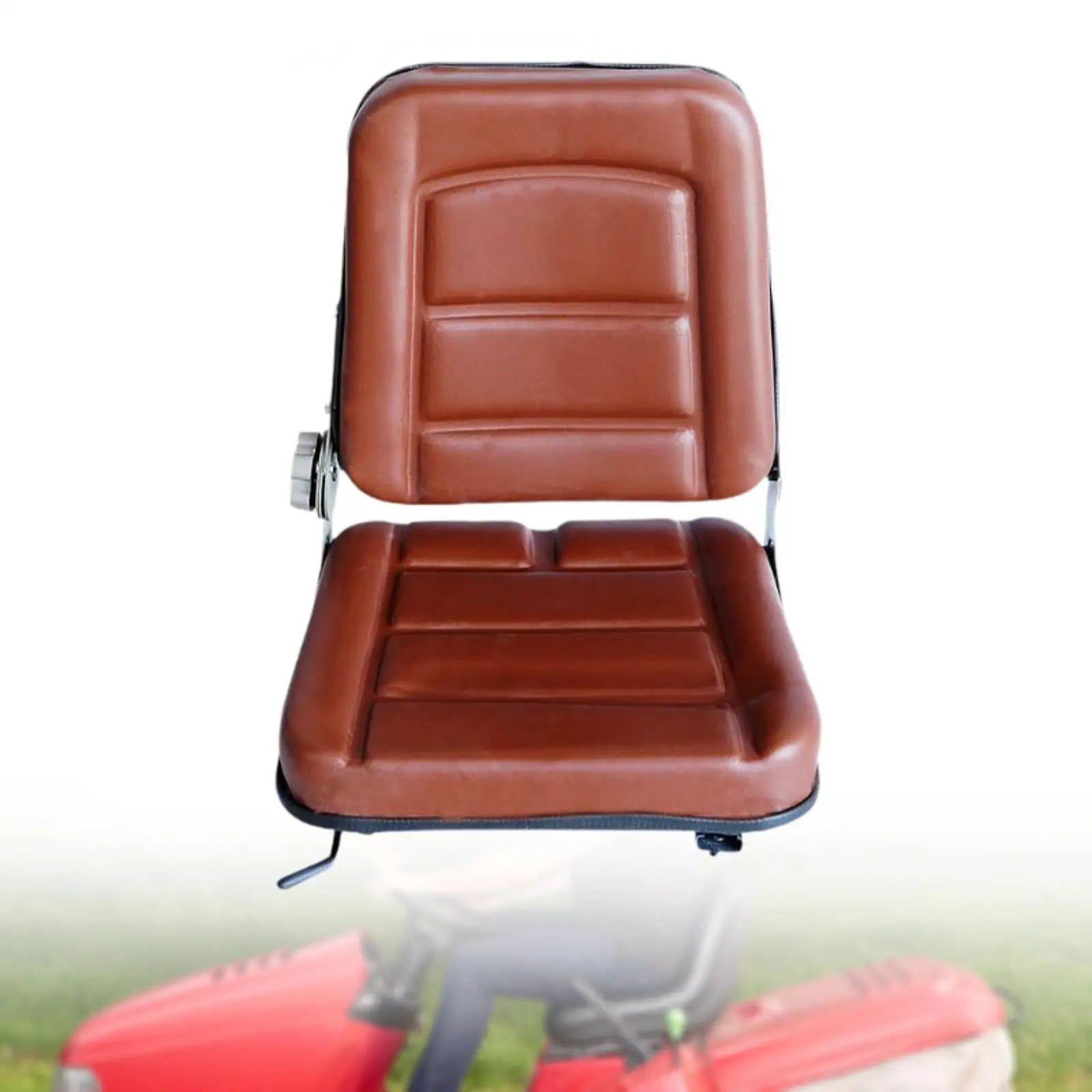 Universal Forklift Seat Shock Absorbing Tractor Seat for Excavator Garden Lawn Mower Telehandler crane Replacement Forklift Seat
