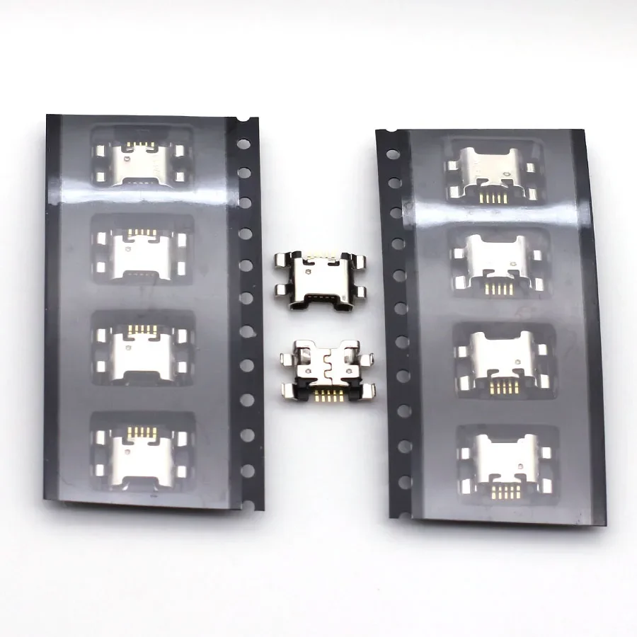 100szt Micro USB Jack Gniazdo ładowania Port Wtyczka Złącze dokujące 5pin Dla HUAWEI 7C 7S 7A 7X 8E HONOR 9 lite Enjoy 8 Plus Y5 Y9 3I — zdjęcie 2