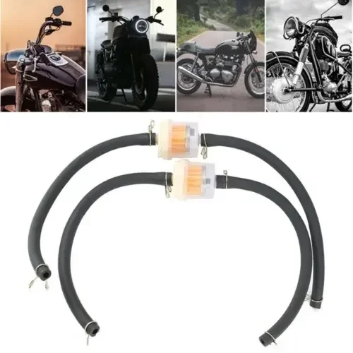 AliExpress NONE 2Pcs Fuel Filter Line Snap Kit For Motocross ATV Beach Bike GY6 Skateboards Inline Fuel Filter Universal 6mm Inline Fuel Filter