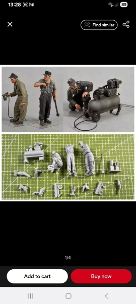 Buyer photo of this resin kit