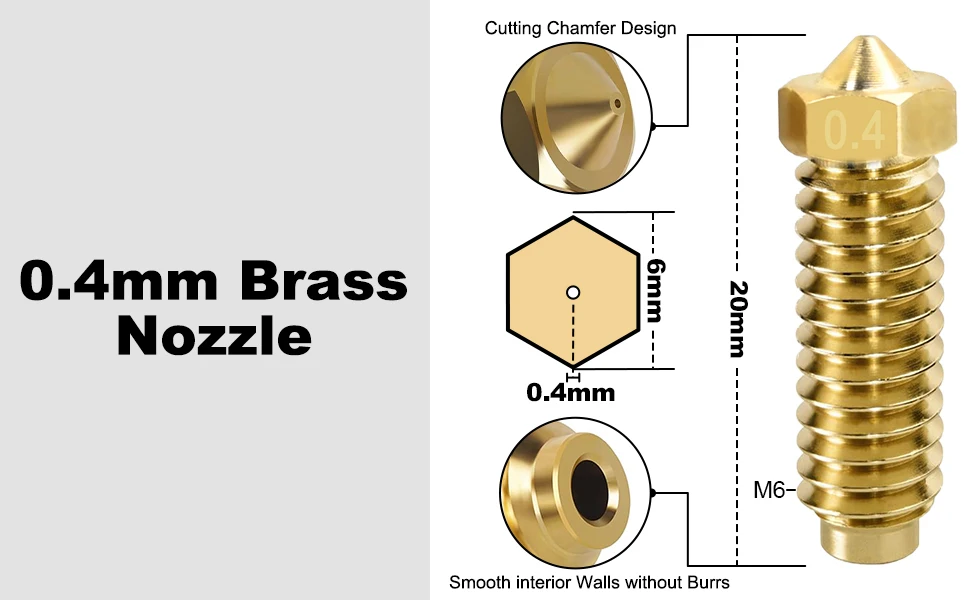Hotend-Kit für Kobra 3, zusammen gebauter Druck-Hot-End-Kit-Kopf-Extruder für beliebige kobra 3, Kobra 3 Combo 3D-Drucker – Detail 5