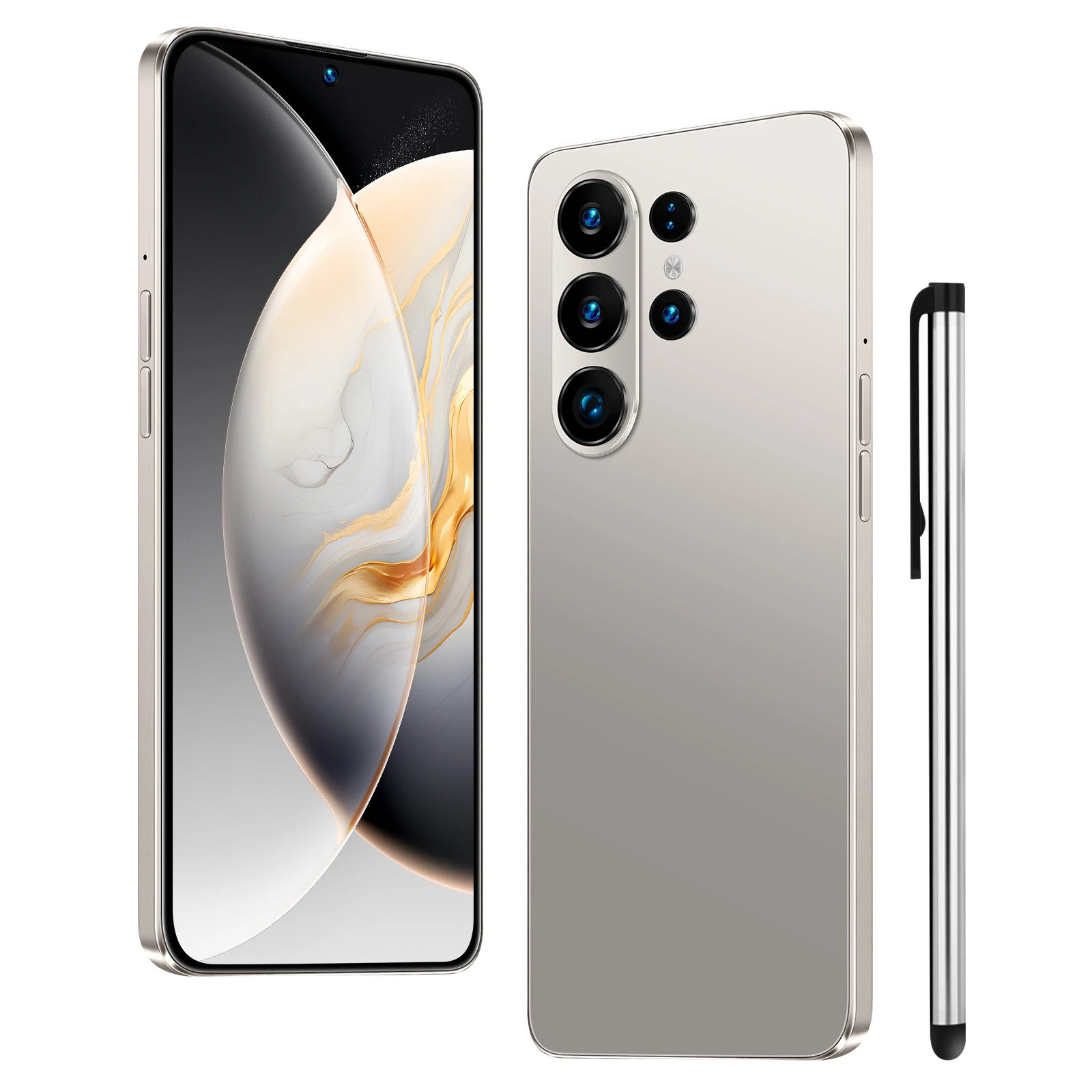 2026 NIEUWE HOT siliconen hoes voor S27 Ultra originele tablet pc 7.3" gebogen scherm Snapdragon 8 Gen4 24GB 2TB 5G 7800mAh 108MP