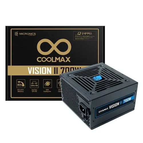 [Can't be sold out] micronix COOLMAX VISION II 700W power supplies