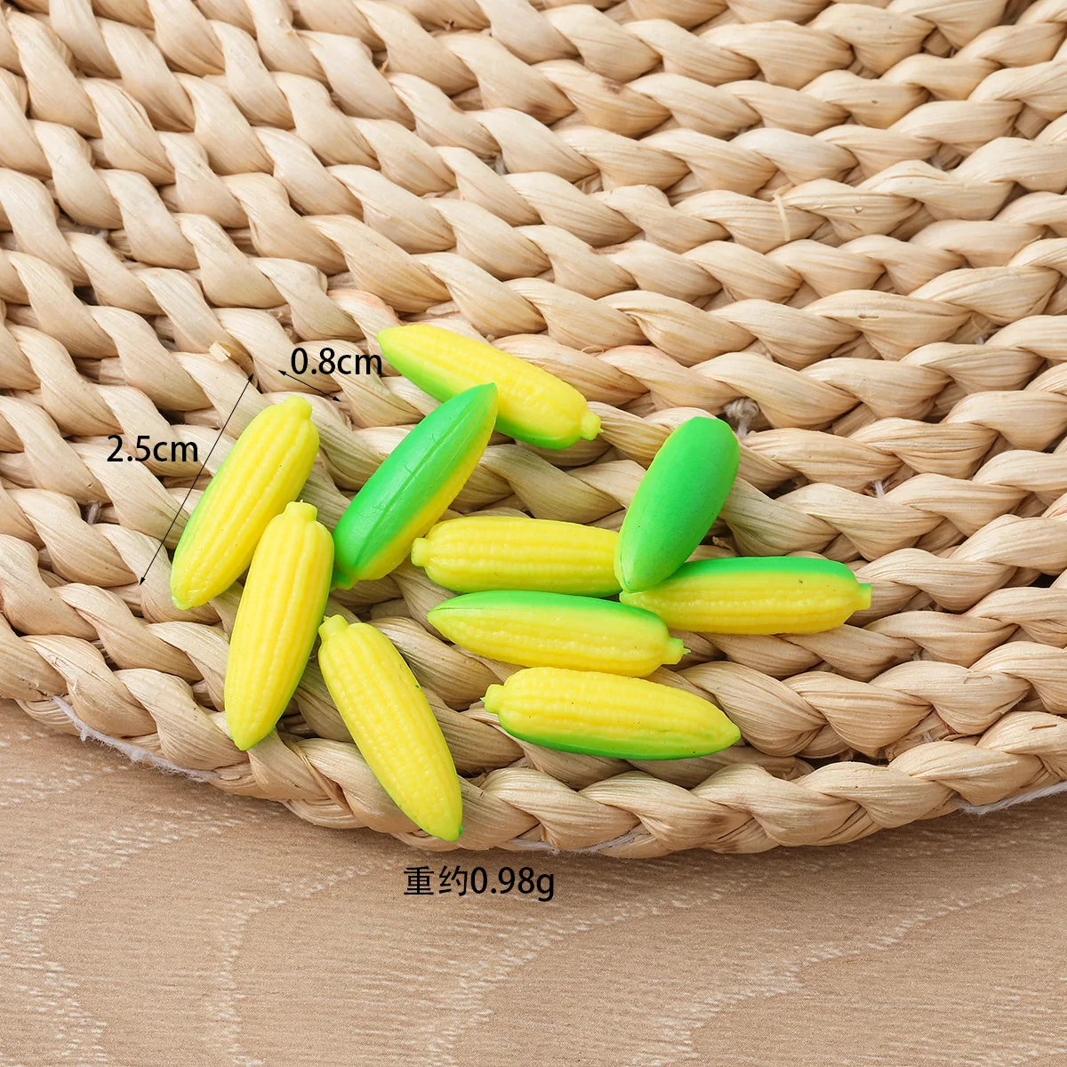 10 Stück Mini Künstliches Gemüse Chili Kohl Edamame Gurke und so weiter – Heimküchen-Dekoration, Feiertagsgeschenk – Detail 14