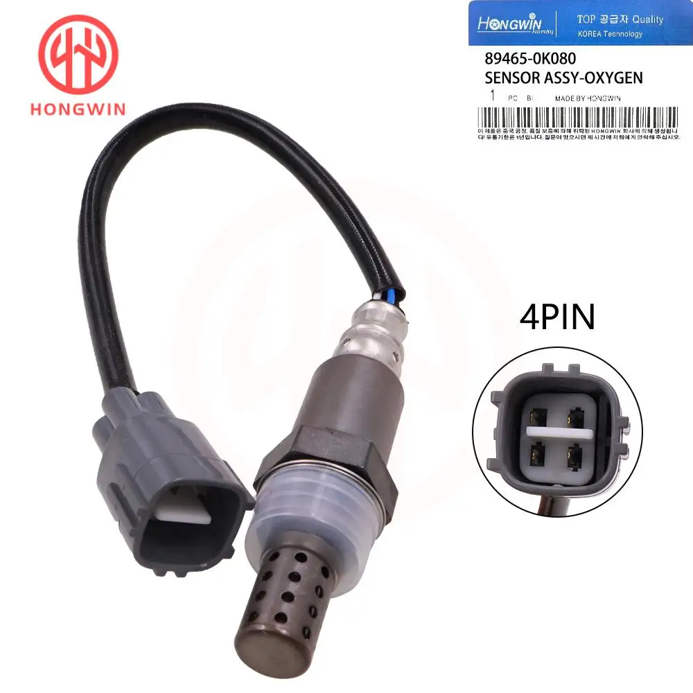 Lambda O2 Oxygen Sensor Air Fuel Ratio OE 89465-0K080 894650K080 For Toyota Fortuner 2005 2006 2007 2008 -2012 / Hilux 2004-2012