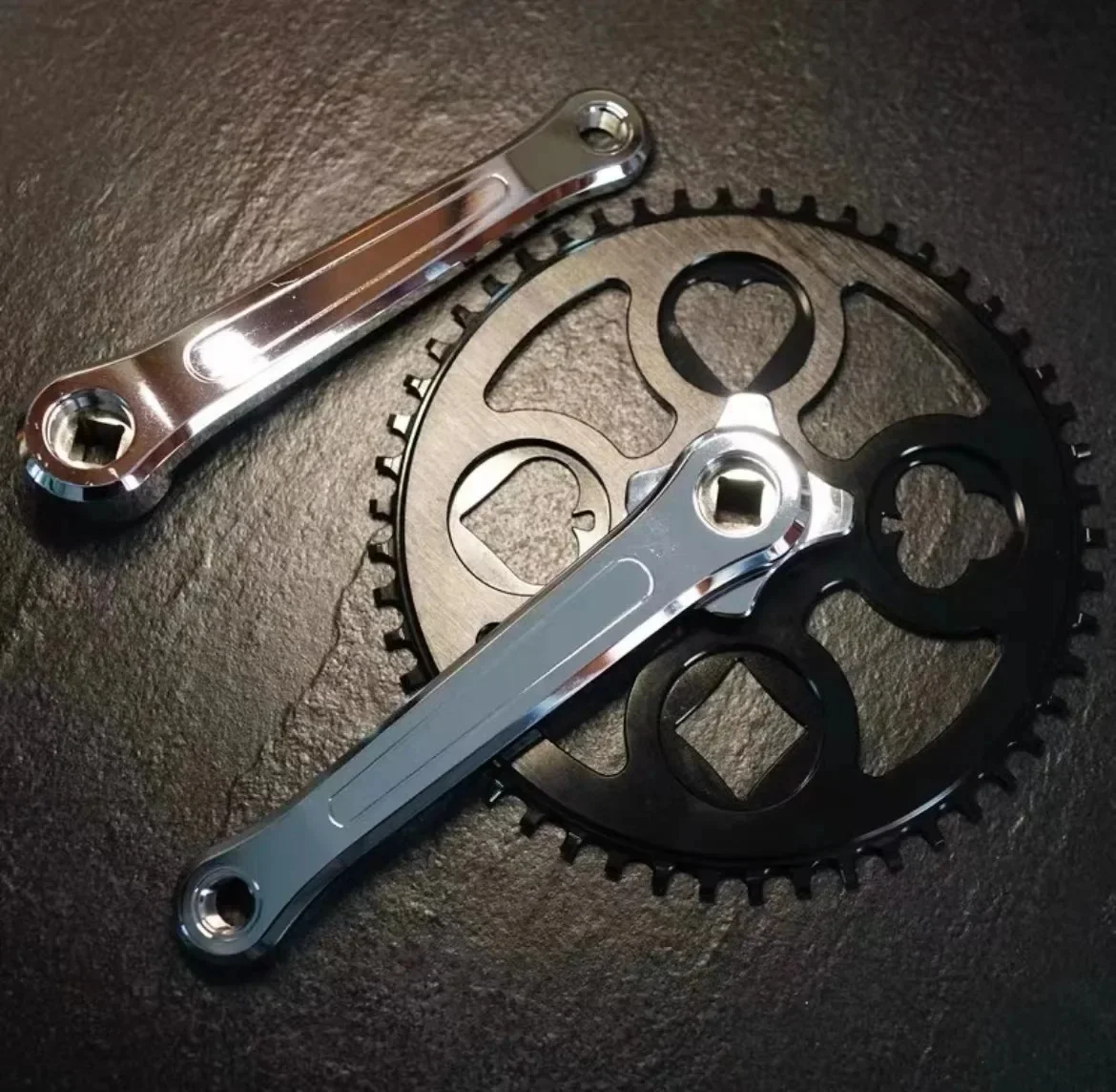 AliExpress NONE Poker Cranks Return to the ancients Chainrings 46T Limited and out of print