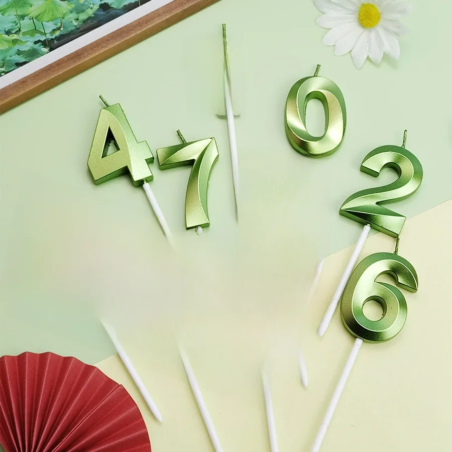 Heißer Verkauf Oper Haus Geburtstag Anzahl Kerzen Kreative Party Hohe Qualität Jahrestag Feier Digitale Kuchen Dekorative Kerzen