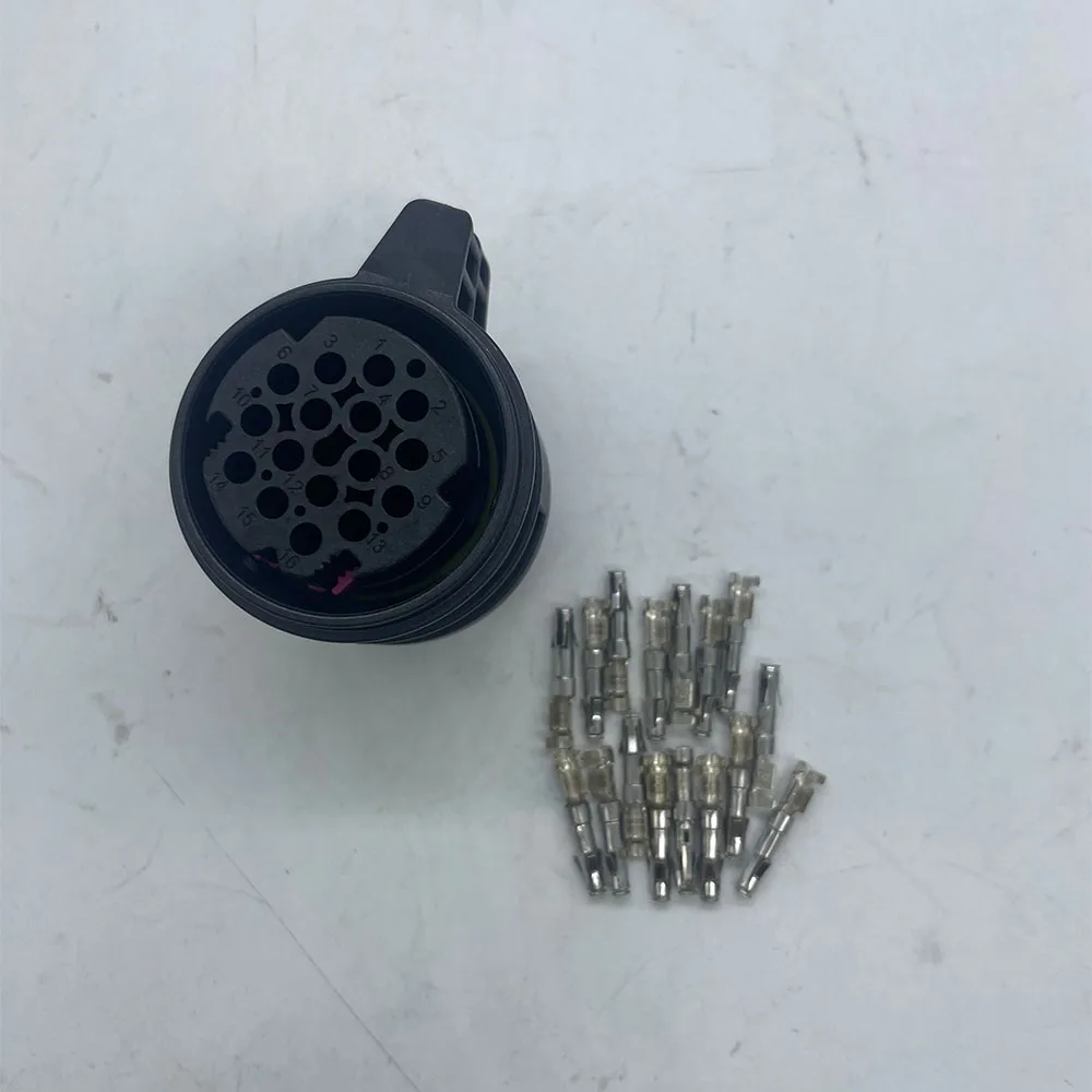 1 Set 16 Pin 02E 3D0973993 Automatic Transmission Valve Body 0AW 0DE 0BH Connector Plug For DSG DQ250 VW AUDI DQ500 10147729