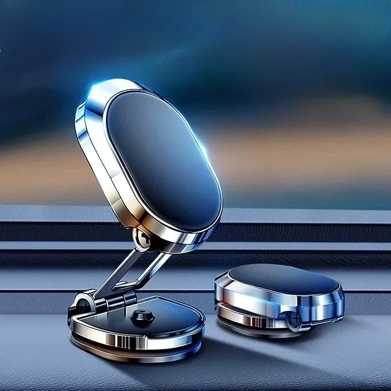 2024 Magnetyczny uchwyt samochodowy na telefon Magnetyczny uchwyt na telefon komórkowy Stojak na telefon komórkowy GPS Obsługa iPhone14 13 12 Xiaomi Huawei Samsung S21 S20 — zdjęcie 2