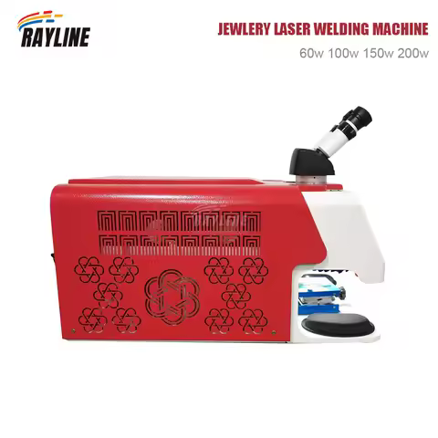 150W YAG Laser Jewelry Welding Machine with CCD Mini Laser Soldering Welder for Gold Silver Ring Necklace Earrings