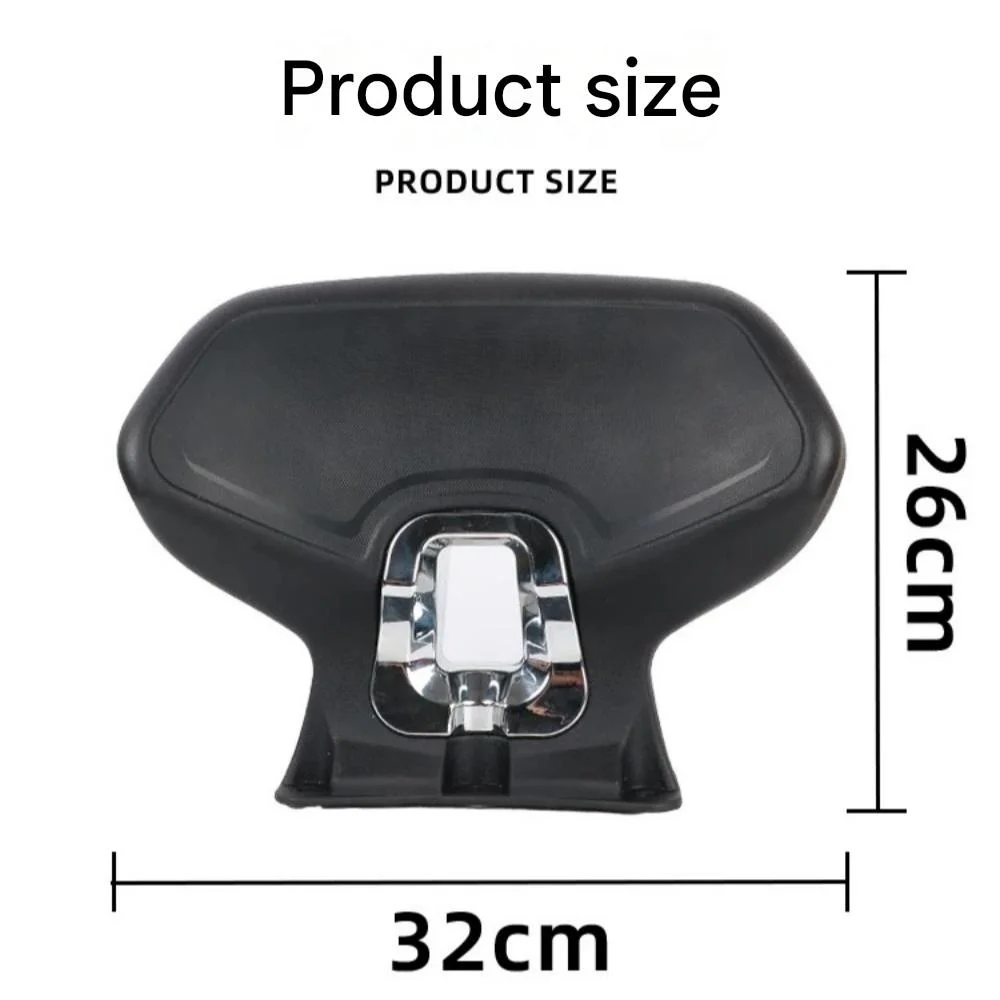 For C400GT C400X Wide Fluffy Rear Back Cushion Zero-Damage Installation Cut Down Rider Fatigue When Traveling With Two
