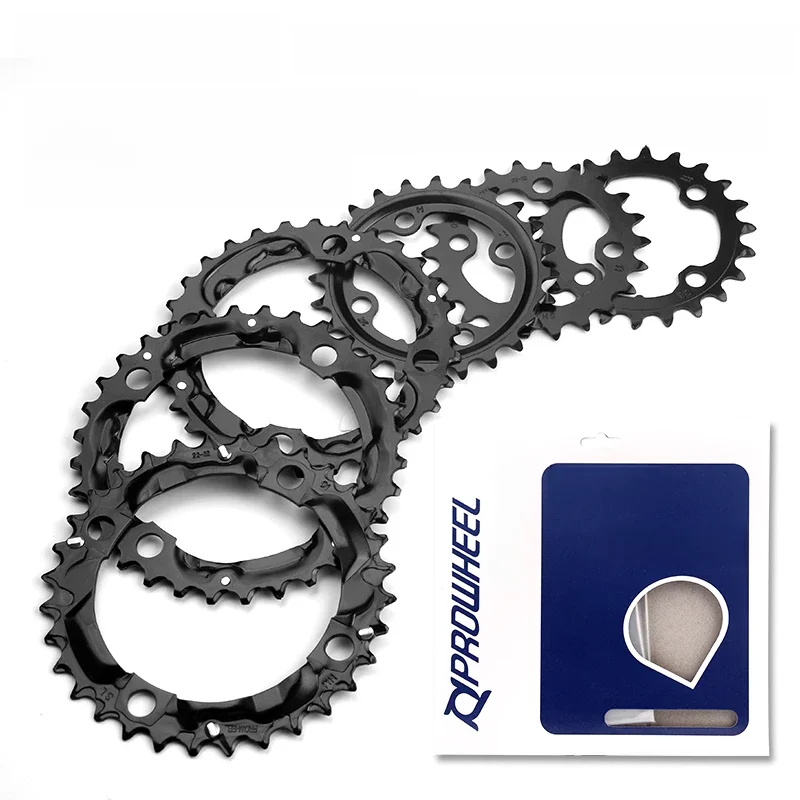 AliExpress MTB Bike Chainring 64/96/104 BCD Chainwheel 22/24/26/28/32/36/38/40/42/44T Double/Triple Speed