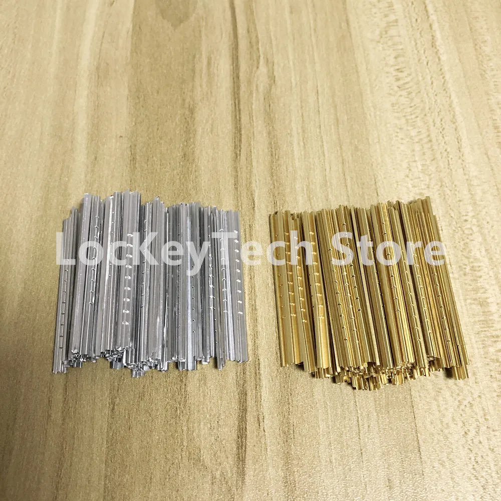 100pcs Finished tin foil strip gold and silver tin foil key consumables Locksmith tools