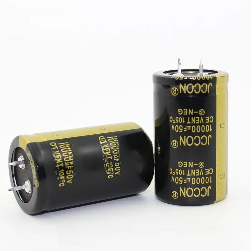 1 sztuk JCCON Audio kondensator elektrolityczny 50V 6800UF 4700UF 10000UF 15000UF 22000UF dla wzmacniacza Hifi wysokiej częstotliwości niski ESR — zdjęcie 2