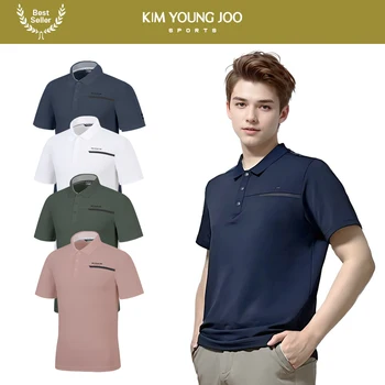 남성용 긴팔 모피 티셔츠, 폴로 긴팔 상의, Munsing Wear 패션 트렌드, 폴로 비즈니스 레저 골프