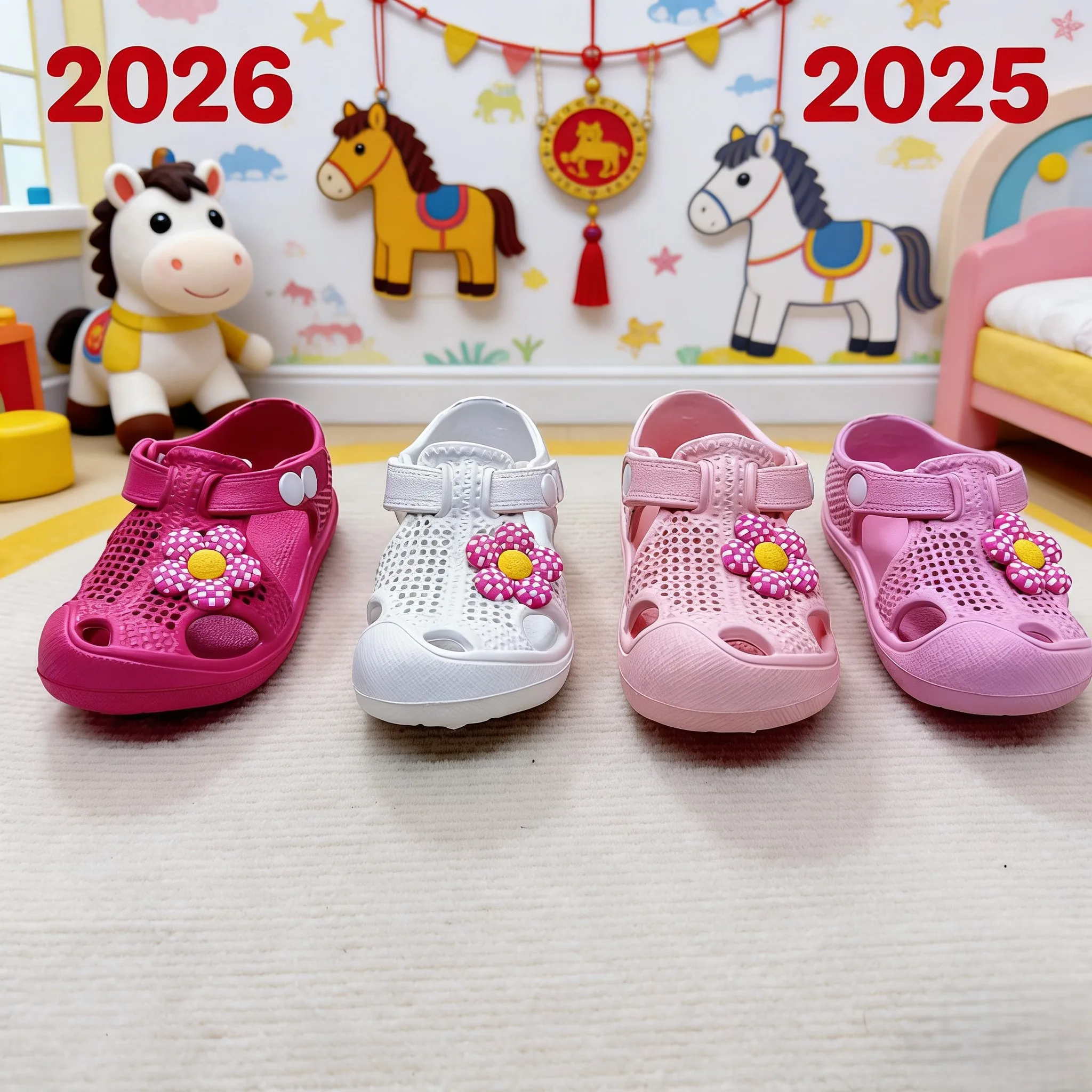

Soft and comfortable girls' shoes