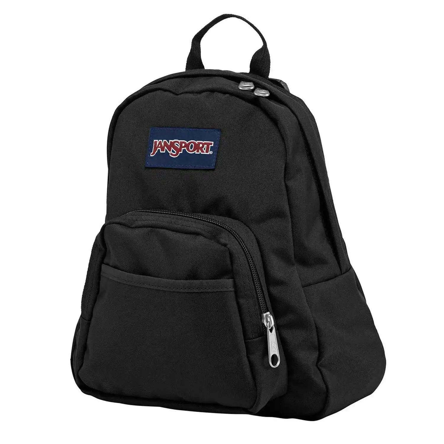 Jansport Small Half Print Black Backpack for Women