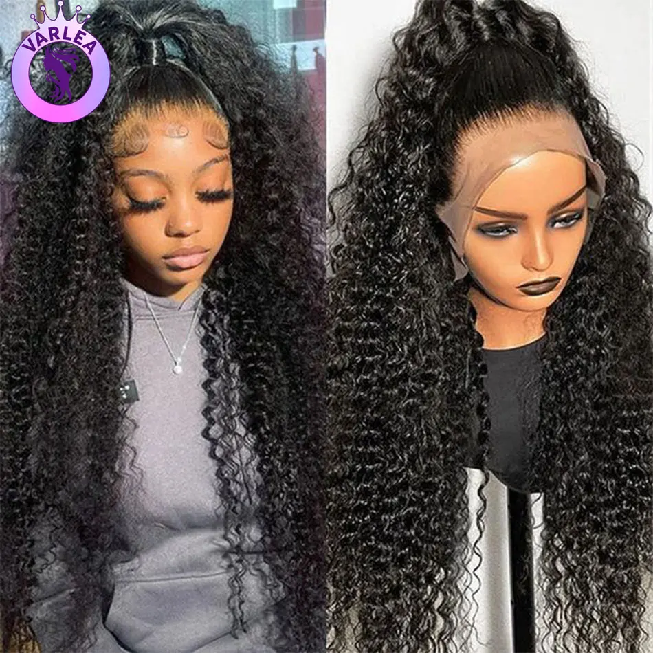 30 inch 13x4 Deep Wave Lace Front Wig 13x6 Hd Lace Frontal Wigs 100% Human Hair Pre Plucked Brazilian Deep Wave Human Hair Wig