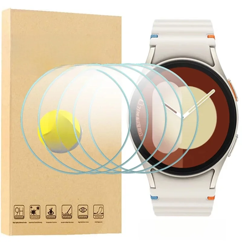 Szkło hartowane do Samsung Galaxy Watch 3, 4, 5, 6, 7, 8, 9 (40 mm, 44 mm), Ultra 2026 – folia ochronna na ekran, odporna na zarysowania, do modelu Watch 5 Pro (45 mm). — 2